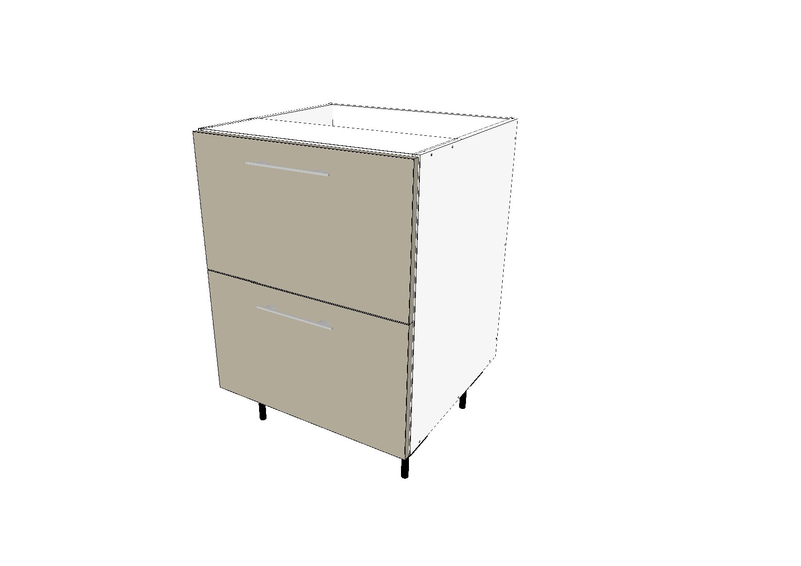 Base 2 Drawer - Standard