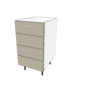Base 4 Drawer - Standard